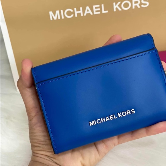 MK SMALL FLAP WALLET LEATHER - Picture 5 of 7